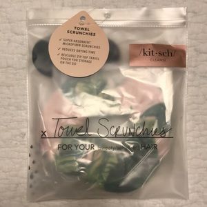 Kit•sch Towel Scrunchie + Reusable Travel Pouch